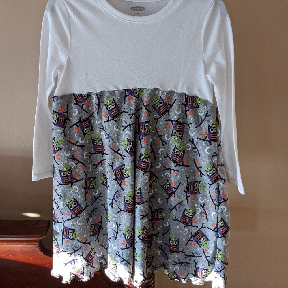 3T Upcycled Old Navy tee dress